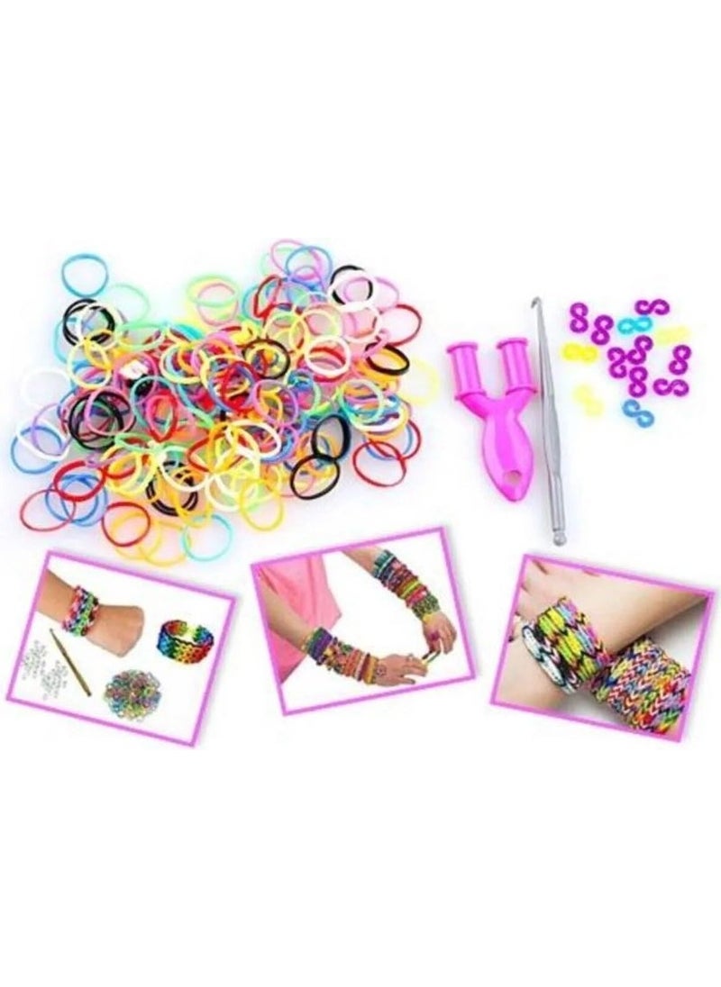 Event Making Rubber Knit Necklace Knitted Bracelet Set  - Image 3