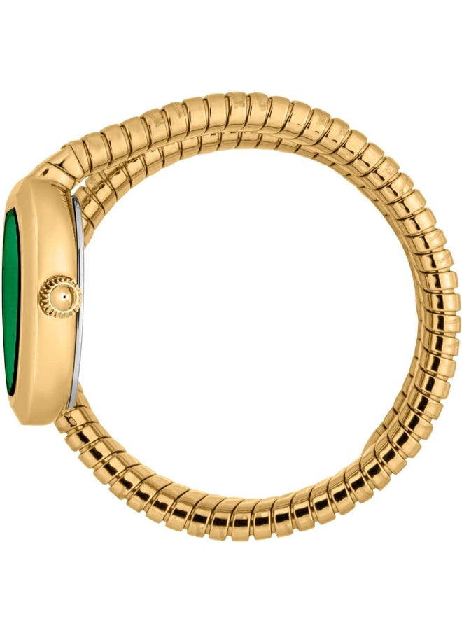 Just Cavalli Just Cavalli Women's Aversa Gold Tone Green Dial Quartz Watch - JC1L222M0035  - Image 2