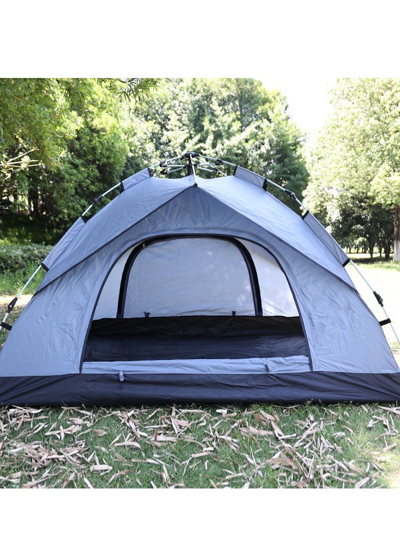 Manful Premium Camping Tent Grey, Lightweight Portable Tent, Outdoor Camping Waterproof  - Image 1