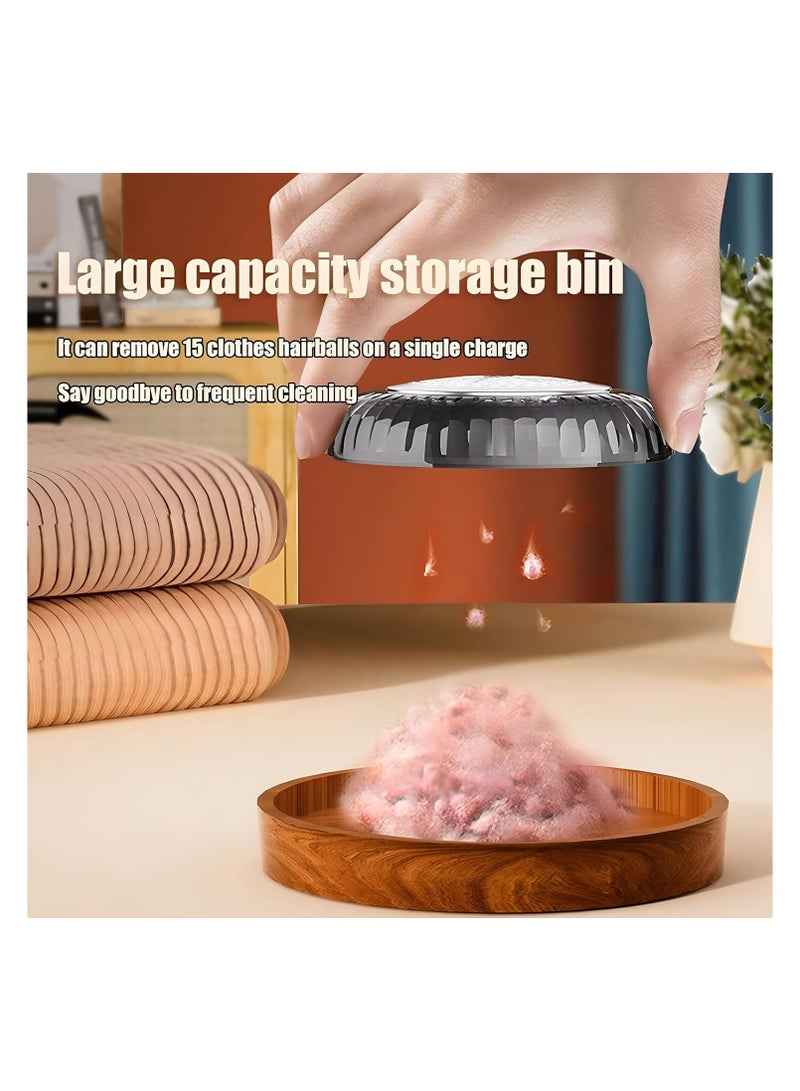 Bukela Electric Lint Remover, Premium Rechargeable Fabric Shaver, Powerful 6-Blade Portable Lint Shaver for Clothes, Blankets, Sofas to Remove Pilling, Green - Image 2