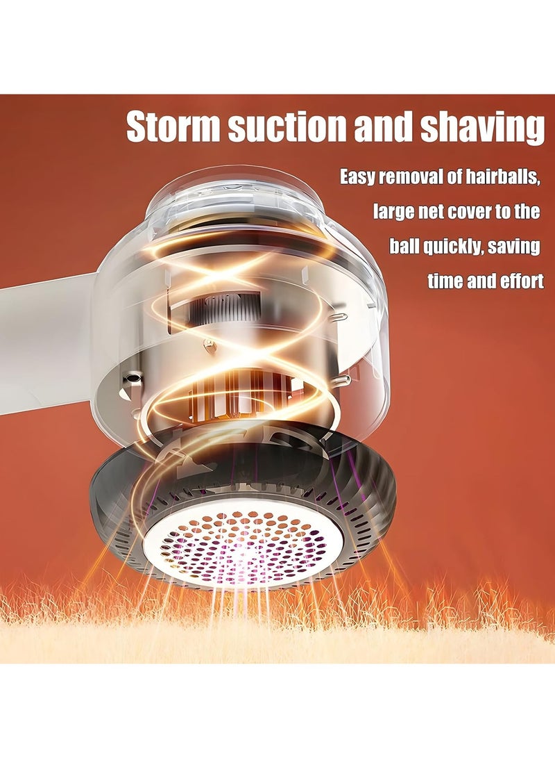 Bukela Electric Lint Remover, Premium Rechargeable Fabric Shaver, Powerful 6-Blade Portable Lint Shaver for Clothes, Blankets, Sofas to Remove Pilling, Green - Image 3