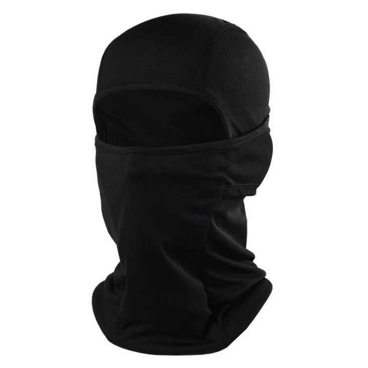 Generic Amazon Outdoor Riding Mask Pullover Sunscreen Windproof Mask Breathable Hat Self-propelled Motorcycle Sports Headgear Black 