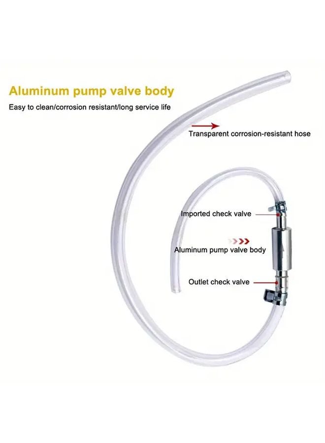 Hydraulic Brake Bleeder Tool With Quick Connect Leakproof System For Cars And Motorcycles - Image 5