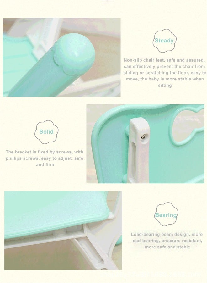 JSAITOYS 2-Piece Environmental Plastic Chair Kids Height Can be Adjusted Kindergarten Chairs - Image 5