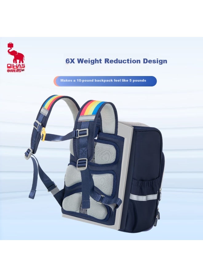 Oiwas Lightweight Ergonomic Backpack For Elementary Students Grades 1-6 Kids Boys Girls Pink Small Version - Image 2