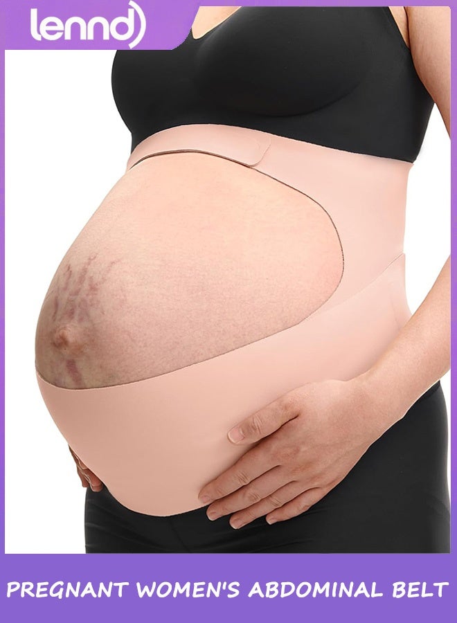 لينند حزام بطن الأمومة، حزام بطن الأمومة الناعم والقابل للتنفس - حزام الأمومة للظهر والحوض والخصر - Image 1