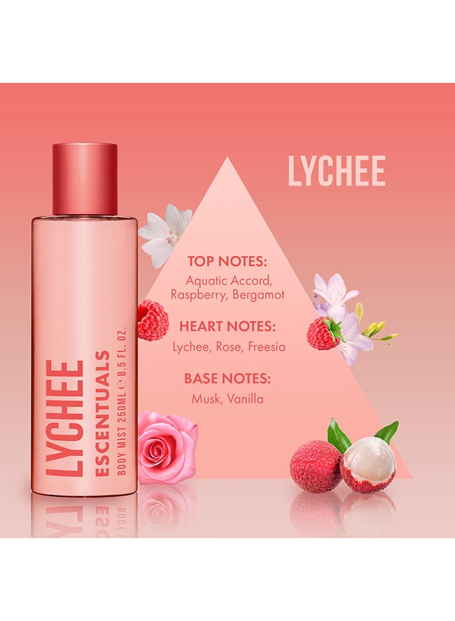 Escentuals Lychee Body Mist 250 ML - Image 4