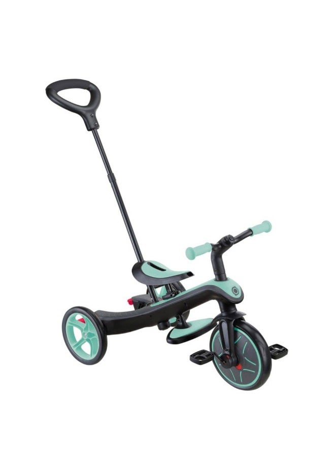 Globber Explorer 4-in-1 Foldable Trike (Mint Green) - Image 1