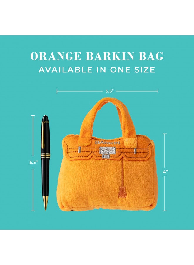 Haute Diggity Dog Haute Diggity Dog Barkin Bag, Plush Designer Dog Toys with Interactive Squeaker, Stimulating Pet Enrichment, Machine-Washable & Safe Materials for All Breeds, One Size - Image 3
