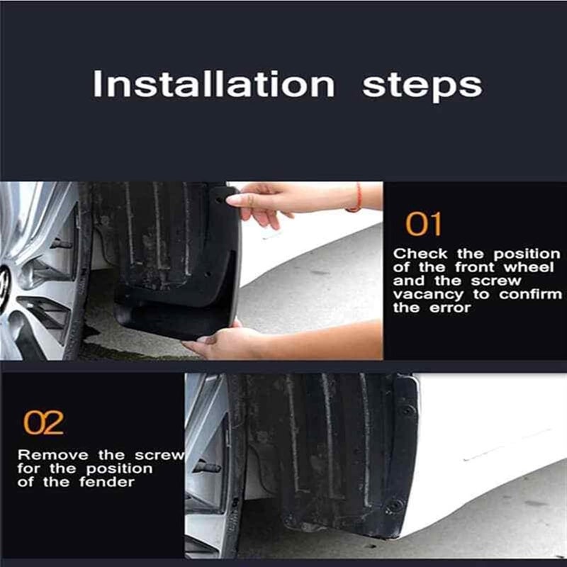 Wivplex 4PCS Mud Flaps for Toyota Land Cruiser LC70 - Image 3