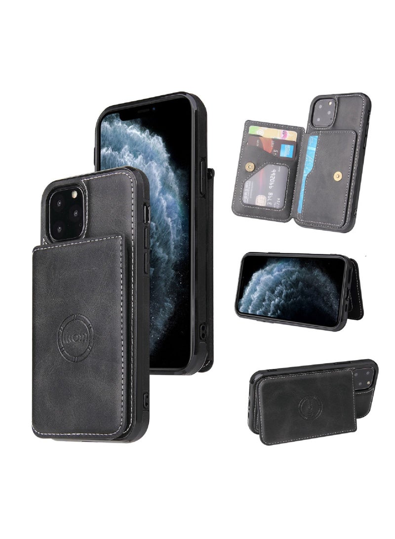 Loquat Suitable For iPhone Wallet Type Solid Color Phone Case - Image 2