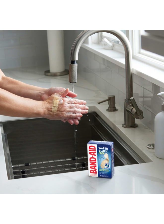 Band-Aid Brand Water Block Flex Adhesive Bandages, All One Size, 20 Count - Image 4