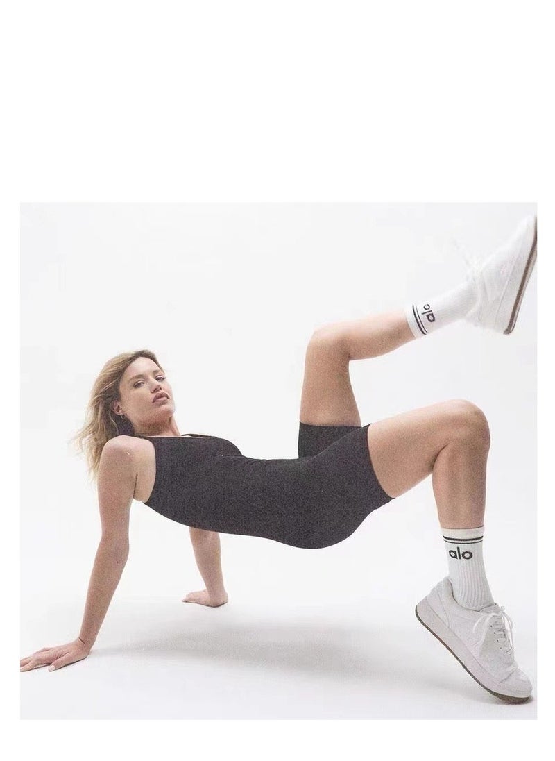 alo - Dry Cushion Throwback Sock Moisture-Wicking, Breathable, and Durable Socks for Comfort and Performance - Image 1