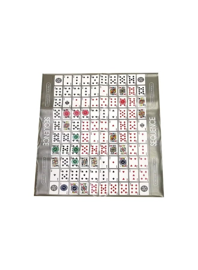 Dreamzon Jumbo Sequence Board And Card Games Box With Party Funny Toy - Image 3