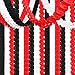 Hugtmr Black WhiteRed PartyDecorations Streamers Garland 157Ft Graduation FourLeaf Clover Hanging BannerMen Boys Birthday Wedding Baby Bridal Shower Family Gathering Event Supplies Decor Hugtmr - Image 3