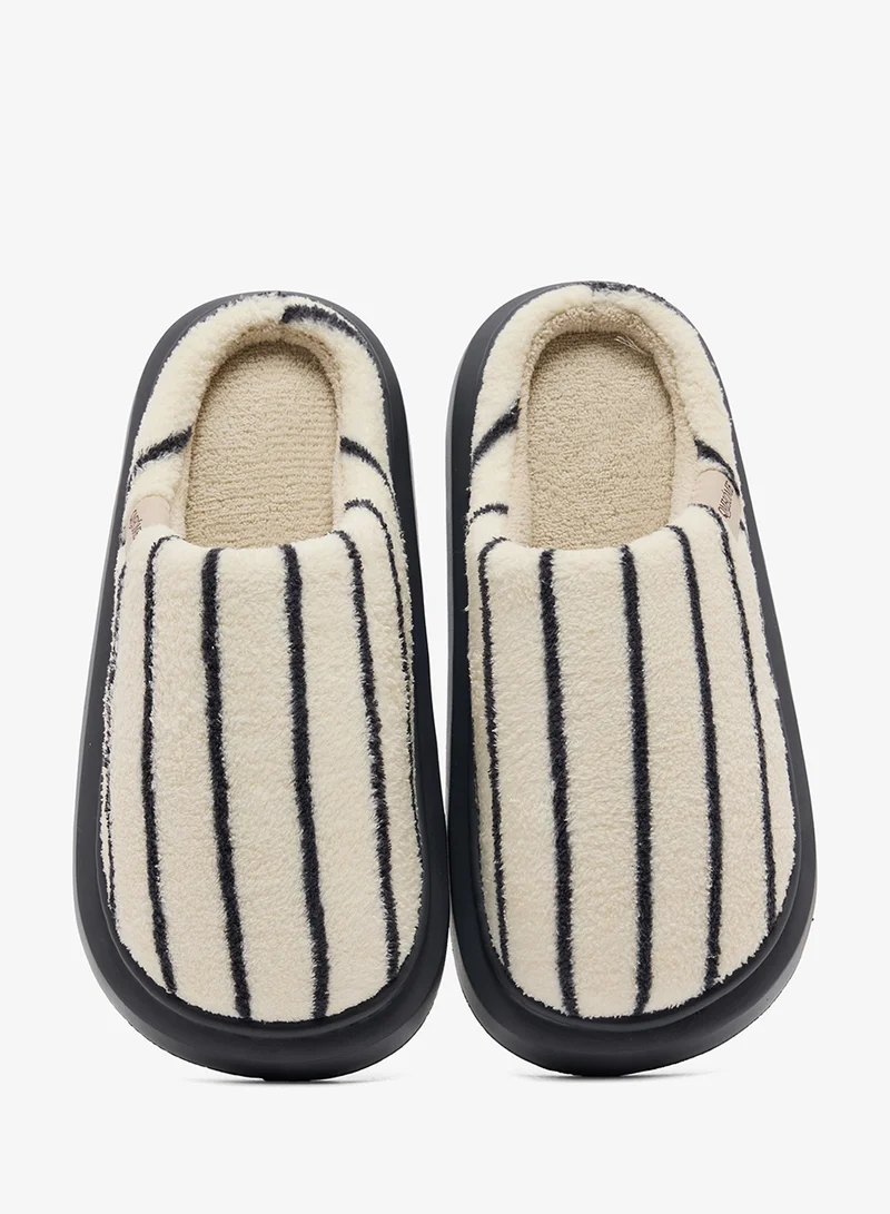 Ginger Printed Cozy Bedroom Slippers