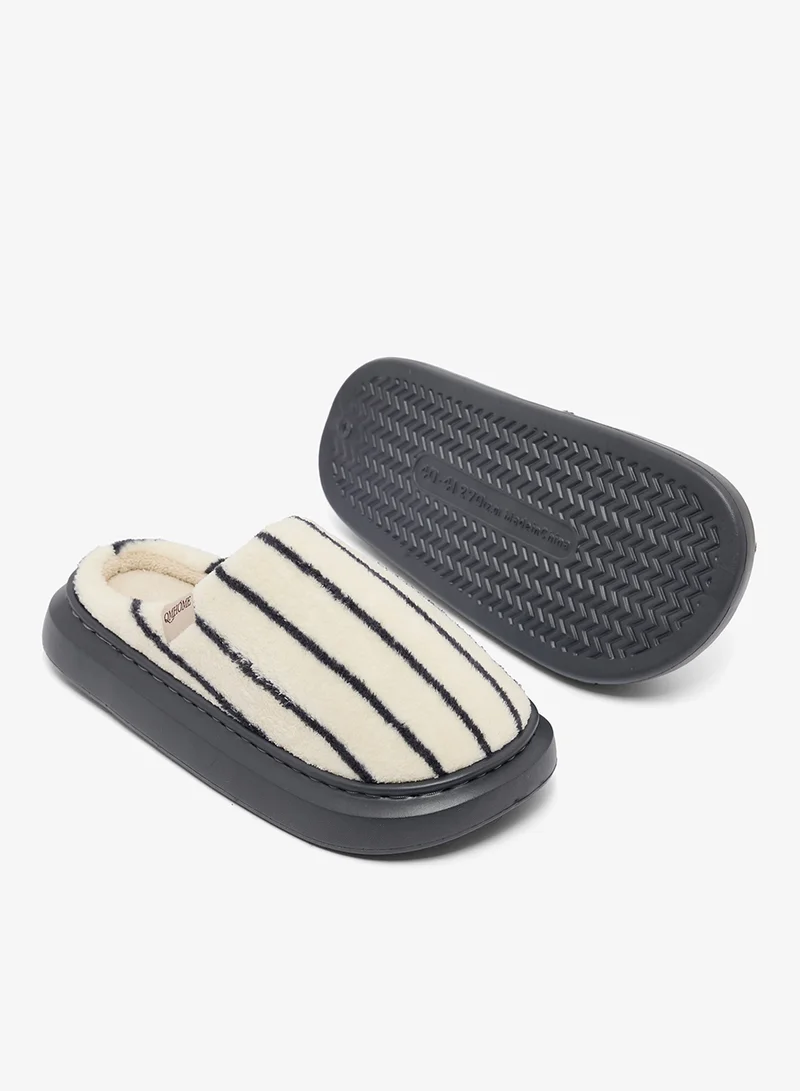 Ginger Printed Cozy Bedroom Slippers
