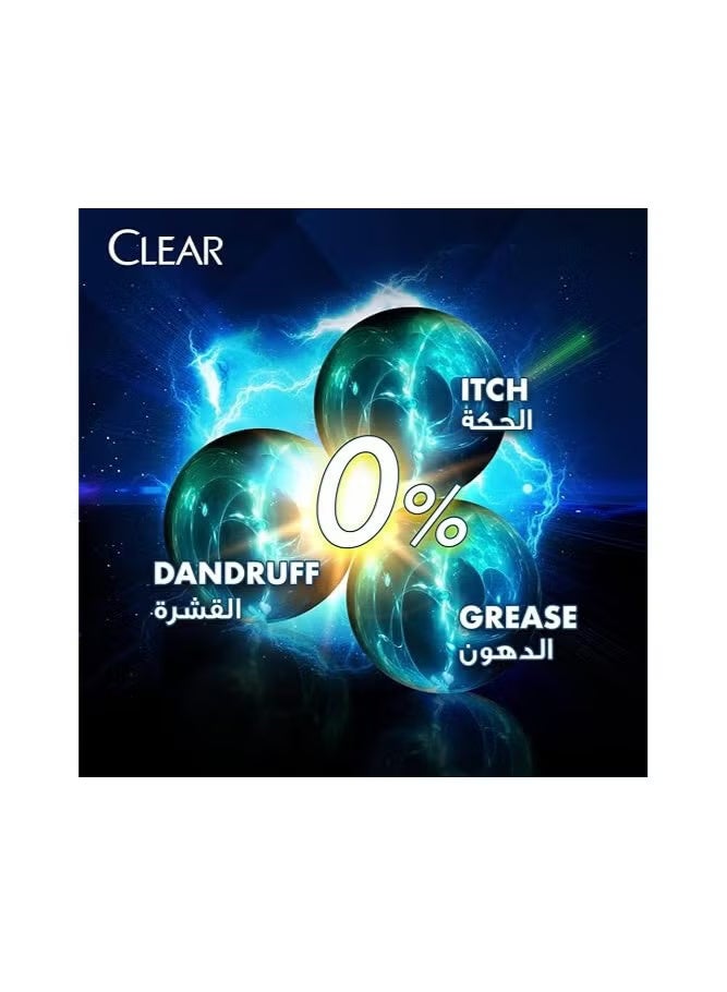 Clear  Anti Dandruff Shampoo Hair Fall Defense With Coffee Beans For Men 360Ml - Image 3