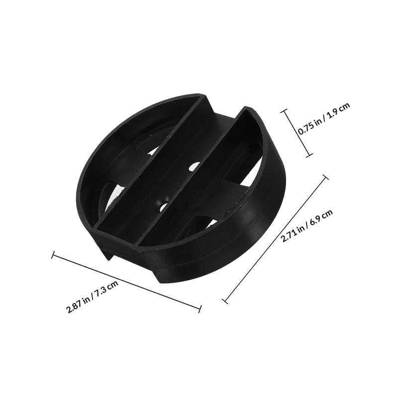 Anti Slip Rubber PC Tower Stand Feet Pads 20pcs Black Computer CPU Holder Under Desk - Image 3