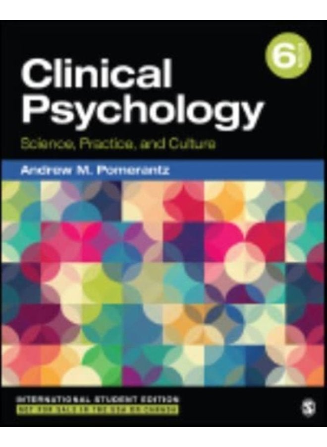 Clinical Psychology International Student Edition Science Practice and Diversity - Paperback
