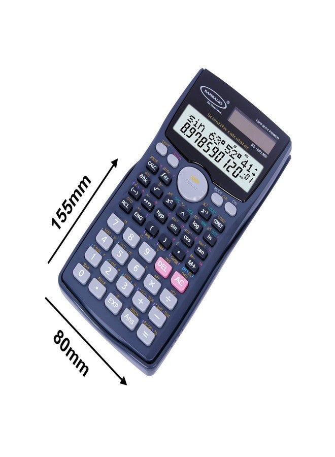 Bambalio BL-991MS 401 Functions and 2 Line LCD Display Scientific Calculator 3 Years Warranty - Image 2