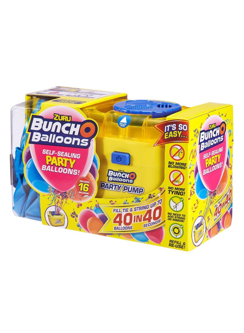 Bunch O Balloons Bunch O Ballons By Zuru Party Balloons Pump Pack With 2 Bunches Balloons Blue