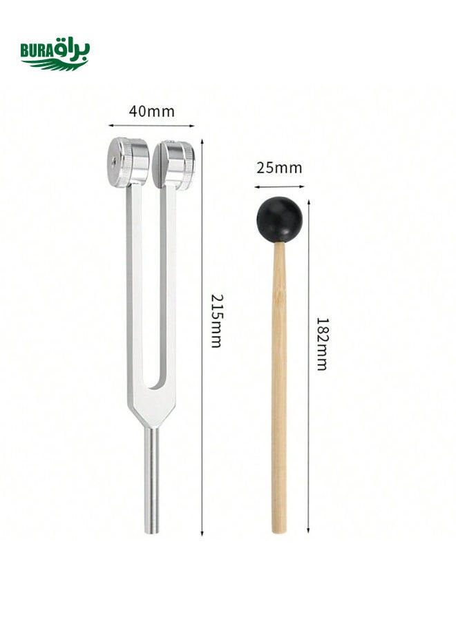 BURAQ - Tuning Fork, 128 Hz Tuning Fork Instruments Tuning Vibration Health Tuning Forks For Healing 128 Hertz Sound Vibration Tuning Fork,Tuning Fork,Instruments,Singing Bowl,Drum Tuning Key,Clarinet,Air Drums - Image 1