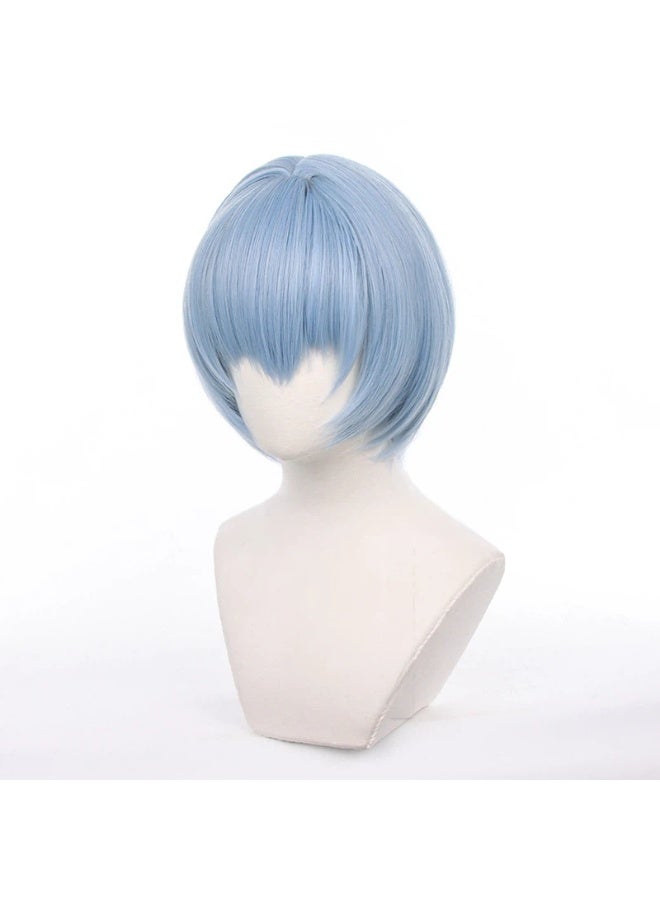 general Neon Genesis Evangelion Rei Ayanami cosplay Wig as a gift for fans and friends - Image 3