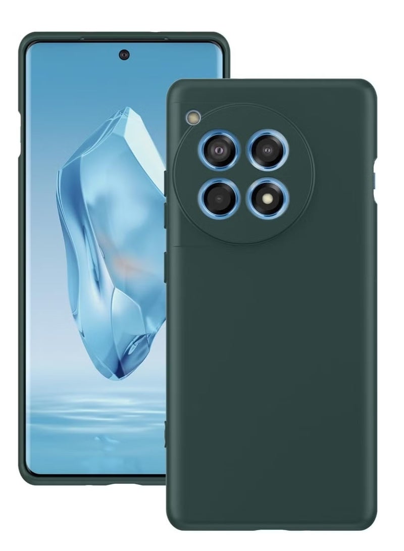 TIGER OnePlus 12R 2024 Liquid Gel Rubber Bumper Case | Soft Microfiber Lining Cushion | Slim Hard Shell Shockproof Protective Cover for OnePlus 12R 5G 2024 | Durable & Stylish Design - Image 1