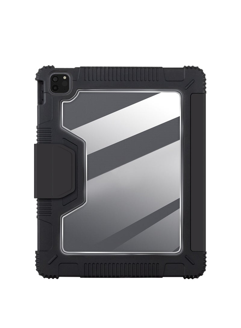 Cellairis RUGGED SHOCKPROOF FOLIO Case for Apple iPad Pro 11 – Protective Cover with Pencil Holder & Stand - Image 3