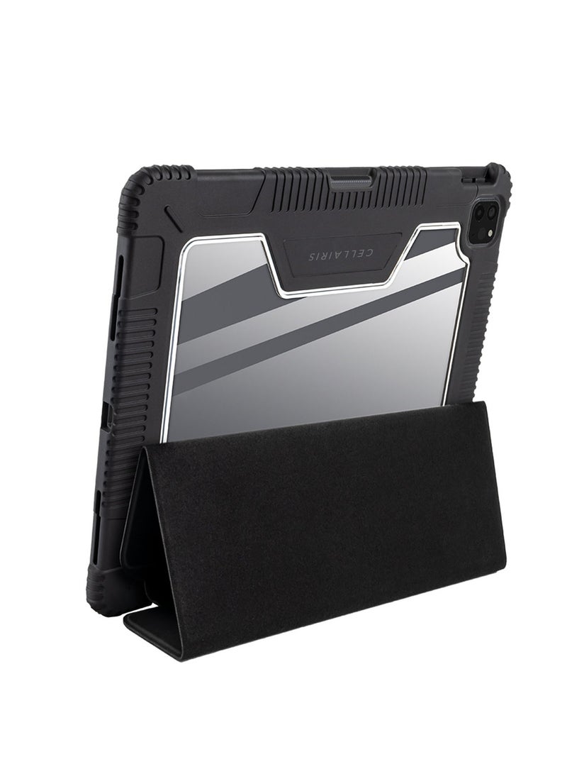 Cellairis RUGGED SHOCKPROOF FOLIO Case for Apple iPad Pro 11 – Protective Cover with Pencil Holder & Stand - Image 5