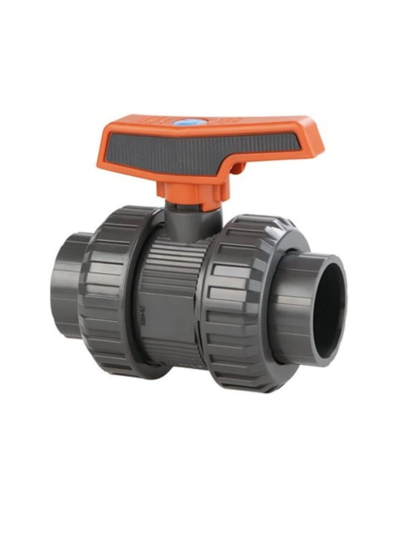 PVC Cepex PVC Heavy Duty Water Supply Pipe Fittings for Swimming Pool, Agriculture, Irrigation & Commercial Plumbing Use (3/4 Inch, Union Ball Valve)  - Image 1