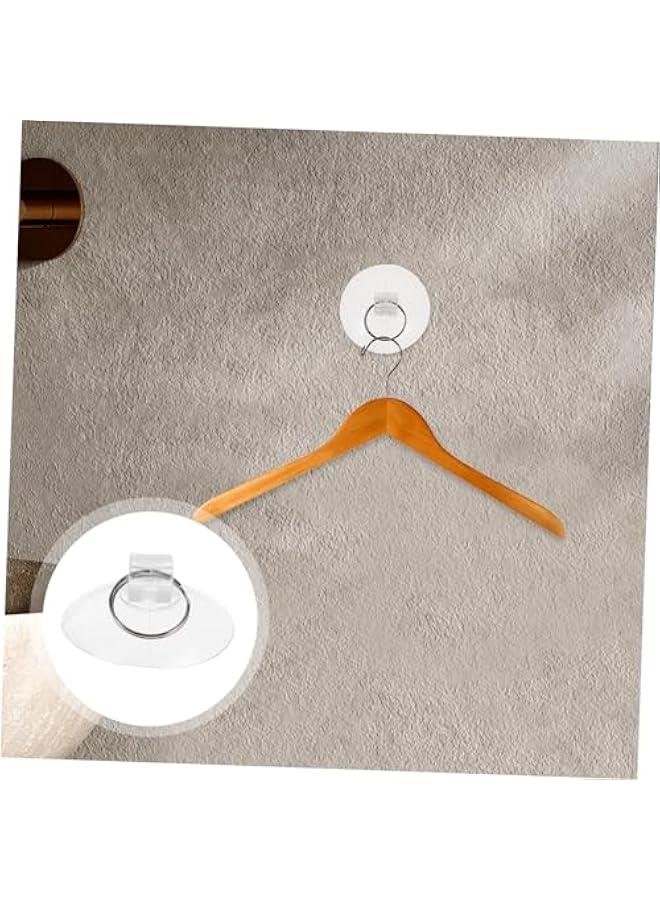 10pcs Rubber Suction Cup Hook Suction Cup Hooks Punch Hook Key Hook Suction Cups Sucker Pads Plastic Sucker Door Hooks Small Suction Cups Perforation Belt Ring PVC  - Image 5