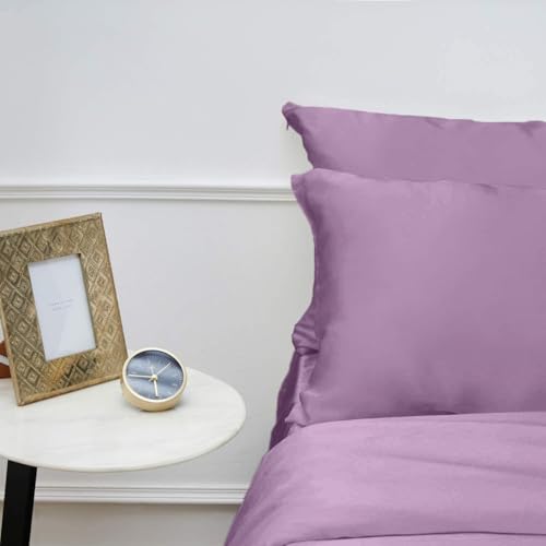 RAGGLE Set of 2 Satin Silk Pillowcase for Hair and Skin Standard Size 18"X 28" with Soft Breathable Smooth Cooling Pillow Covers for Sleeping or Pillow Protector (2, Rose Tupe) - Image 5