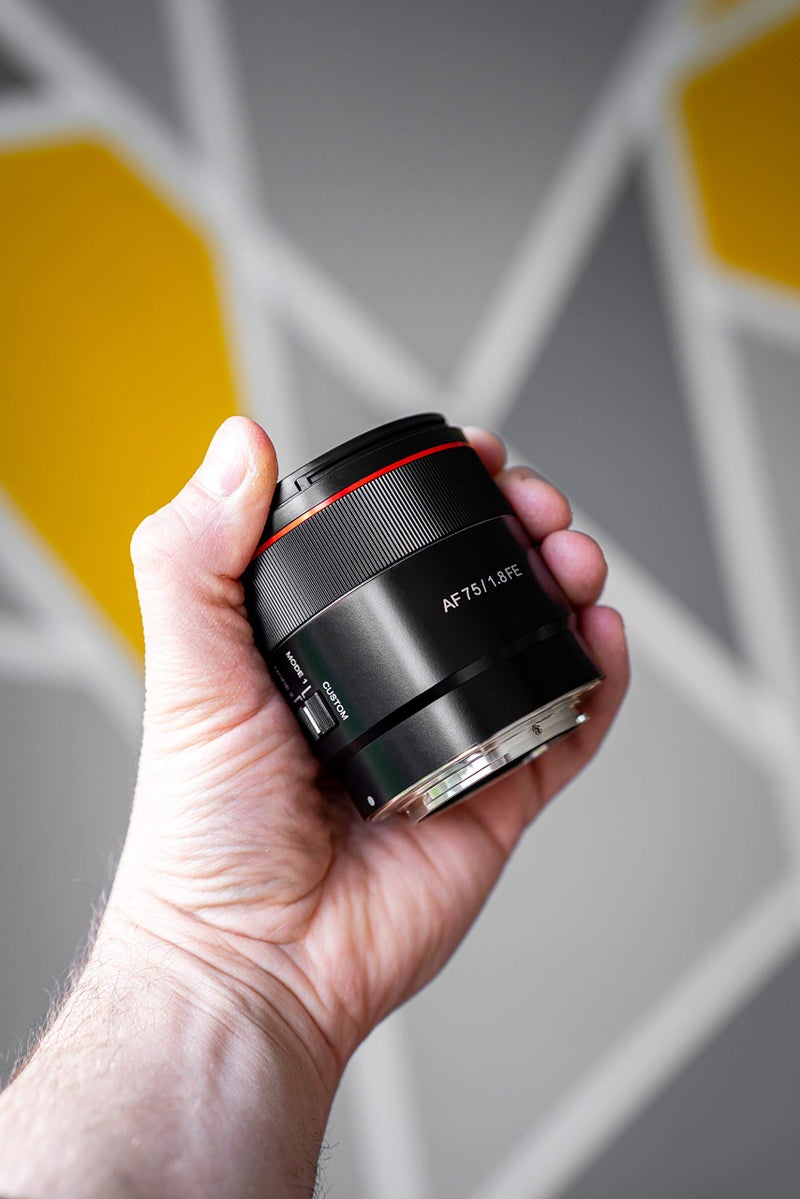 Samyang AF 75mm F1.8 Sony FE Auto Focus Lens - Image 2