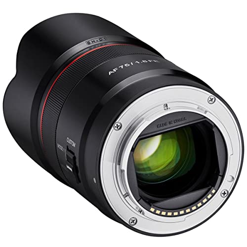 Samyang AF 75mm F1.8 Sony FE Auto Focus Lens - Image 5