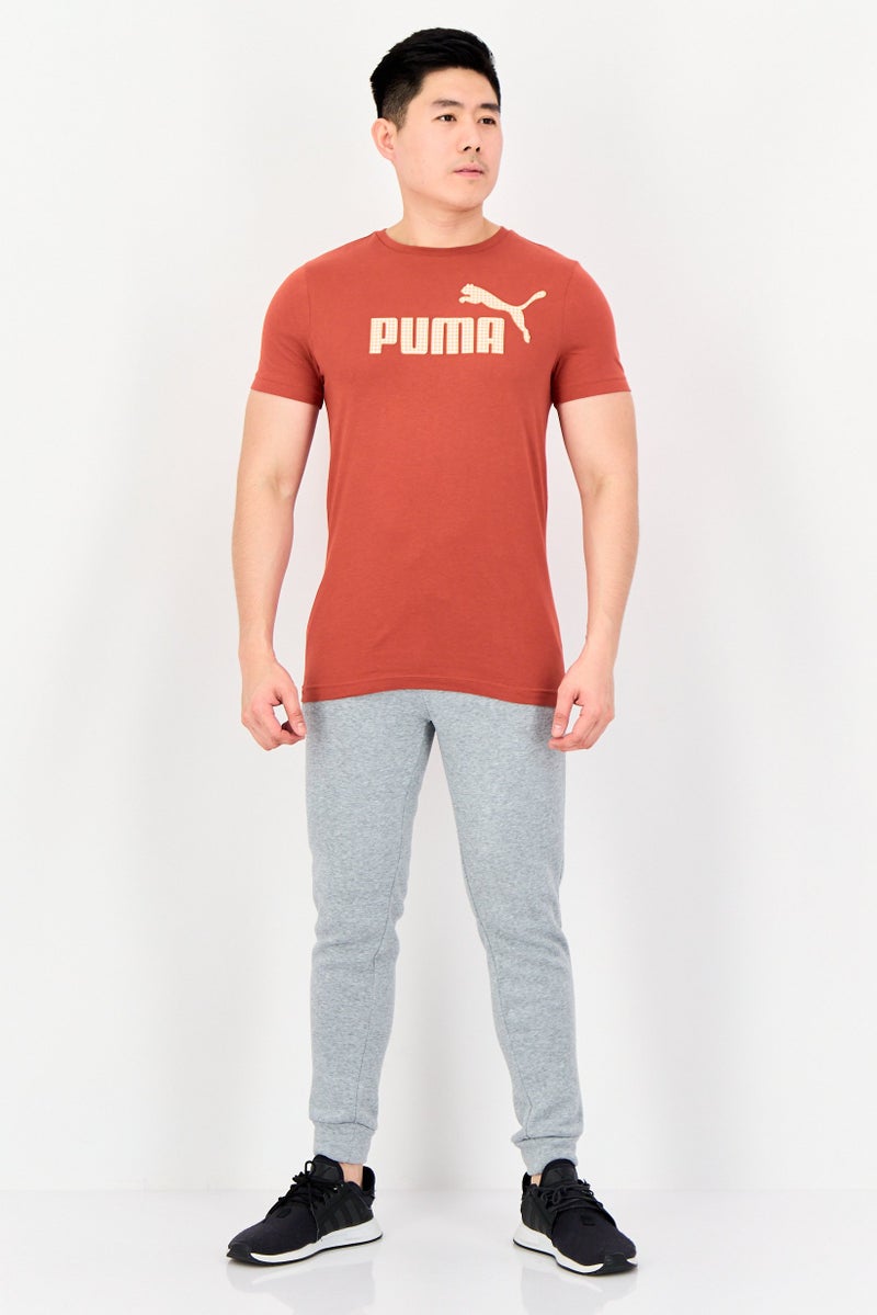 PUMA Men Slim Fit Short Sleeves Outdoor T-shirt, Rust - Image 2