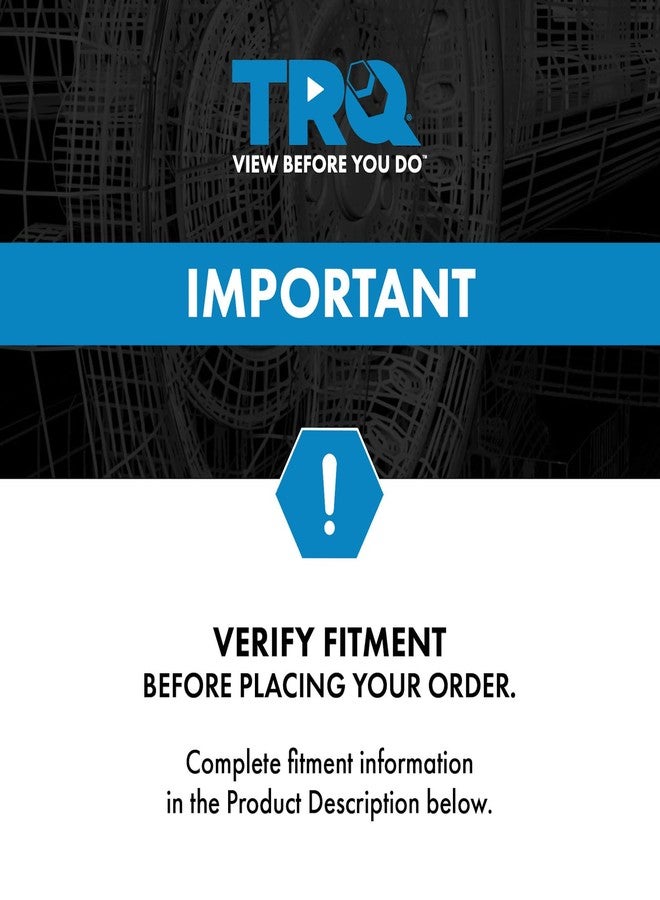 تي آر كيو صمام التحكم التلقائي في هواء التباطؤ TRQ 1A لسيارات فورد F150 وF250 وE250 وE350 سعة 5.4 لتر، وإكسبيديشن، ولينكولن - Image 5