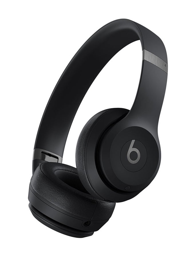beats Solo 4 - Wireless Bluetooth On-Ear Headphones, Apple & Android Compatible, Up To 50 Hours Of Battery Life Matte Black - Image 1