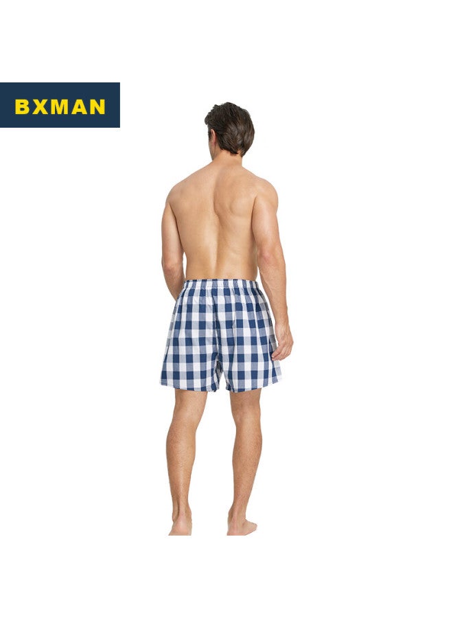 Bxman Extra Large Size Aladdin Pants Men's Underwear, Boxer Briefs, Pure Cotton Woven Loose Shorts, Ch855 Xxxxl - Image 3