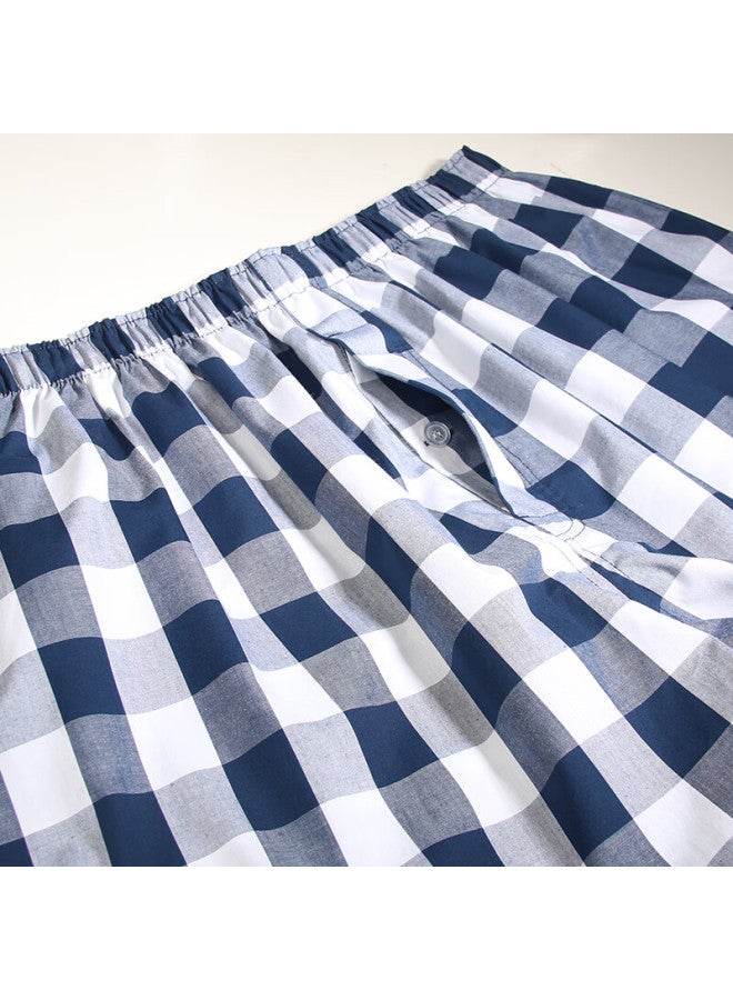 Bxman Extra Large Size Aladdin Pants Men's Underwear, Boxer Briefs, Pure Cotton Woven Loose Shorts, Ch855 Xxxxl - Image 5