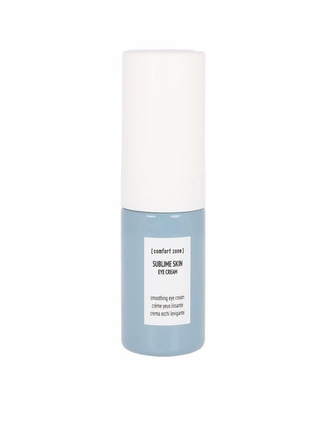 [ Comfort Zone ] Sublime Skin Eye Cream, Fragrance-Free Anti-Aging Formula To Reduce Puffiness And The Appearance of Wrinkles. 0.51 Fl. Oz.