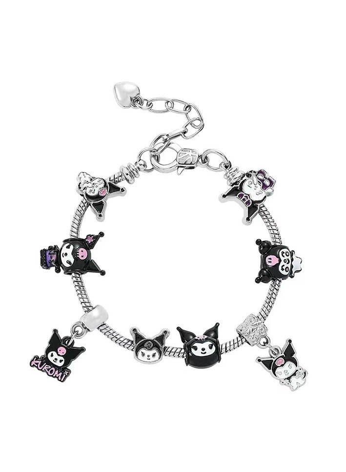 Sanrio Series Kuromi Creative Bead Combination Bracelet - Image 1
