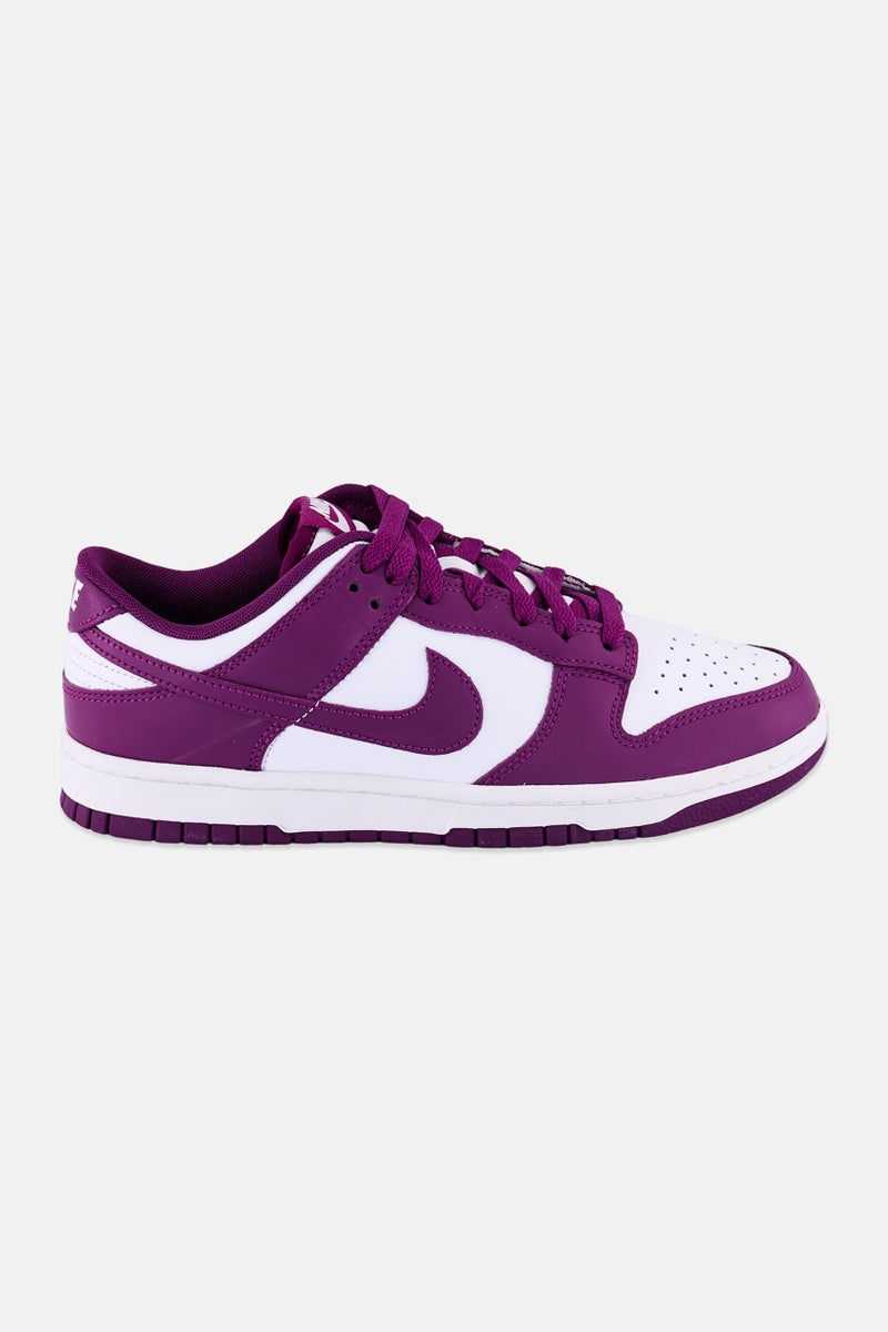 Nike Men Dunk Low Retro Lace Up Outdoor Shoes, Purple - Image 3