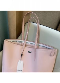 LACOSTE Lacoste Women's Concept Fashion Versatile Small Zipper Handbag Shoulder Bag pink  - Image 2