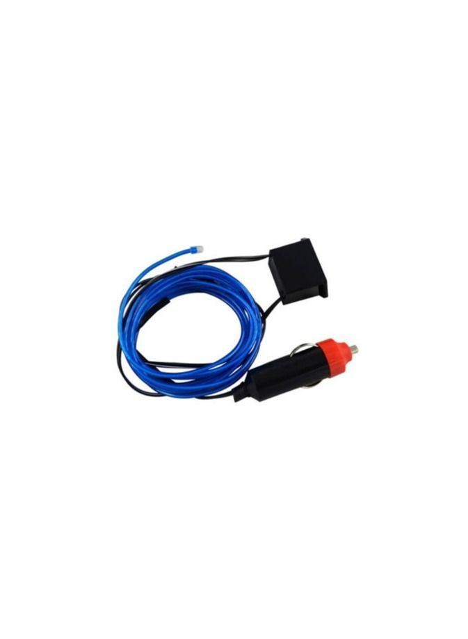 Generic Cold LED Light Strip,Car Neon Lamp Strip,DC 12V Car Panel Neon Lamp Strip Blue Cold LED Light Interior Atmosphere Light Trim  - Image 5