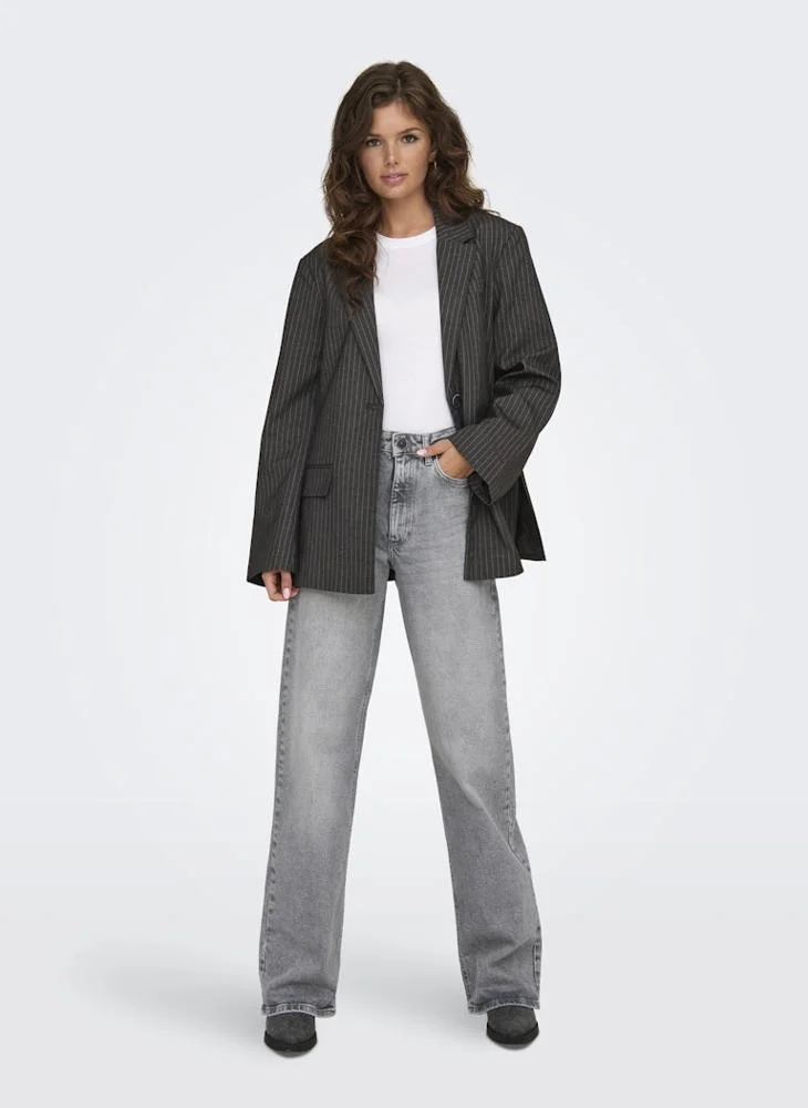 Only  Casual High Waisted Wide Leg Jeans for Women | Best Price UAE