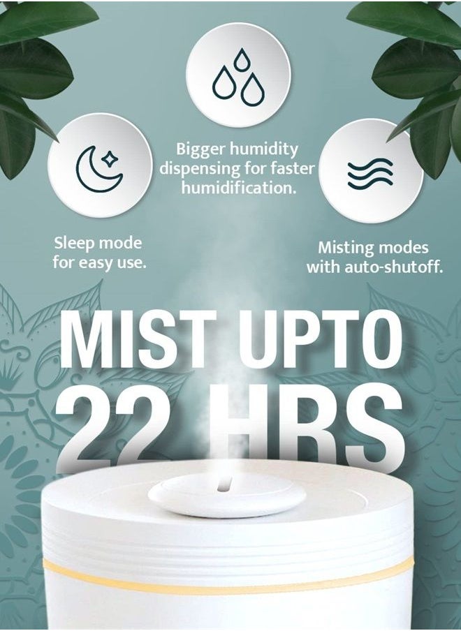 GuruNanda - Essential Oil Diffuser- 90ml Honeycomb Aromatherapy Ultrasonic Diffuser, Cool Mist Humidifier with 7 Color LED Lights and Waterless Auto Shut-Off for Bedroom Home Office Kitchen Yoga Studio - Image 1