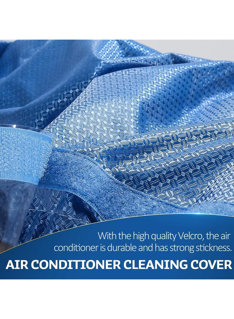 Air Conditioner Cleaning Cover Waterproof Dustproof Cover Cleaning Protector Bag for Household Air Conditioner - Image 3
