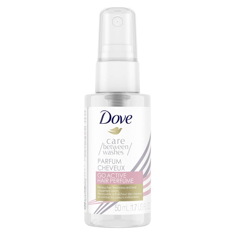 Dove Care Between Washes Hair Perfume Hair Fragrance For Sweat and Odors Go Active Hair Product for 24 Hour Protection 1.7 oz - Image 1